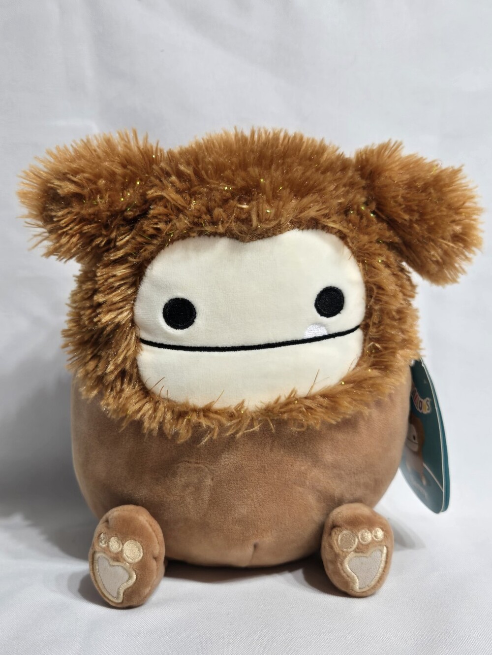 8" Squishmallows Benny Bigfoot Plush Yeti Stuffed Animal Like New!